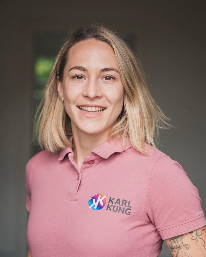 Laura Küng, Geschäftsführerin von Malerin Küng